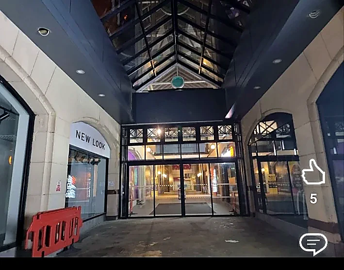 Retail architectural cladding